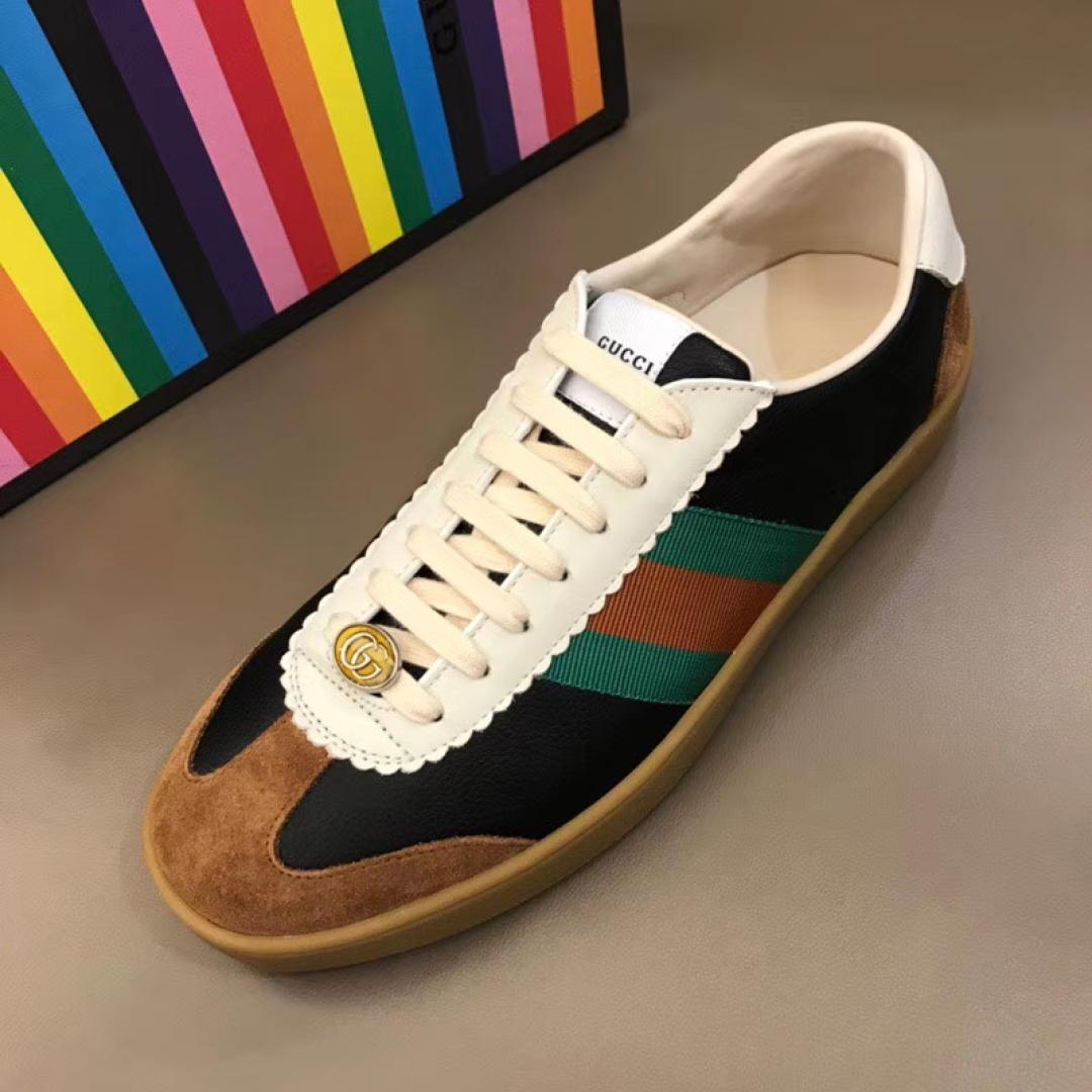 GUCCI G47 WEB BLACK SNEAKER