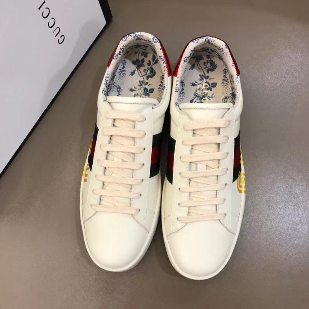 GUCCI ACE SNEAKER WITH GUCCY PRINT