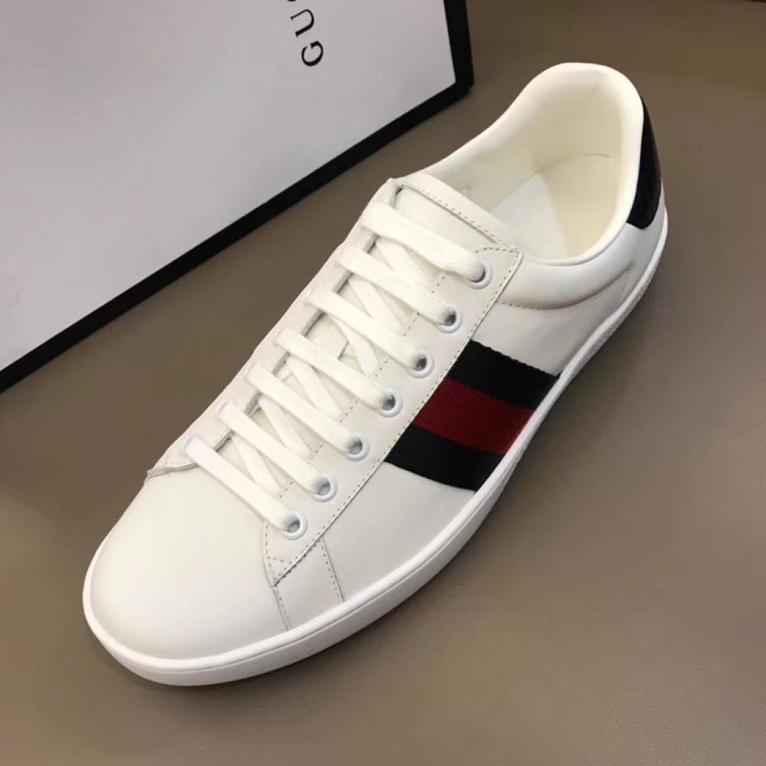 GUCCI ACE NAVY BLUE SNEAKER