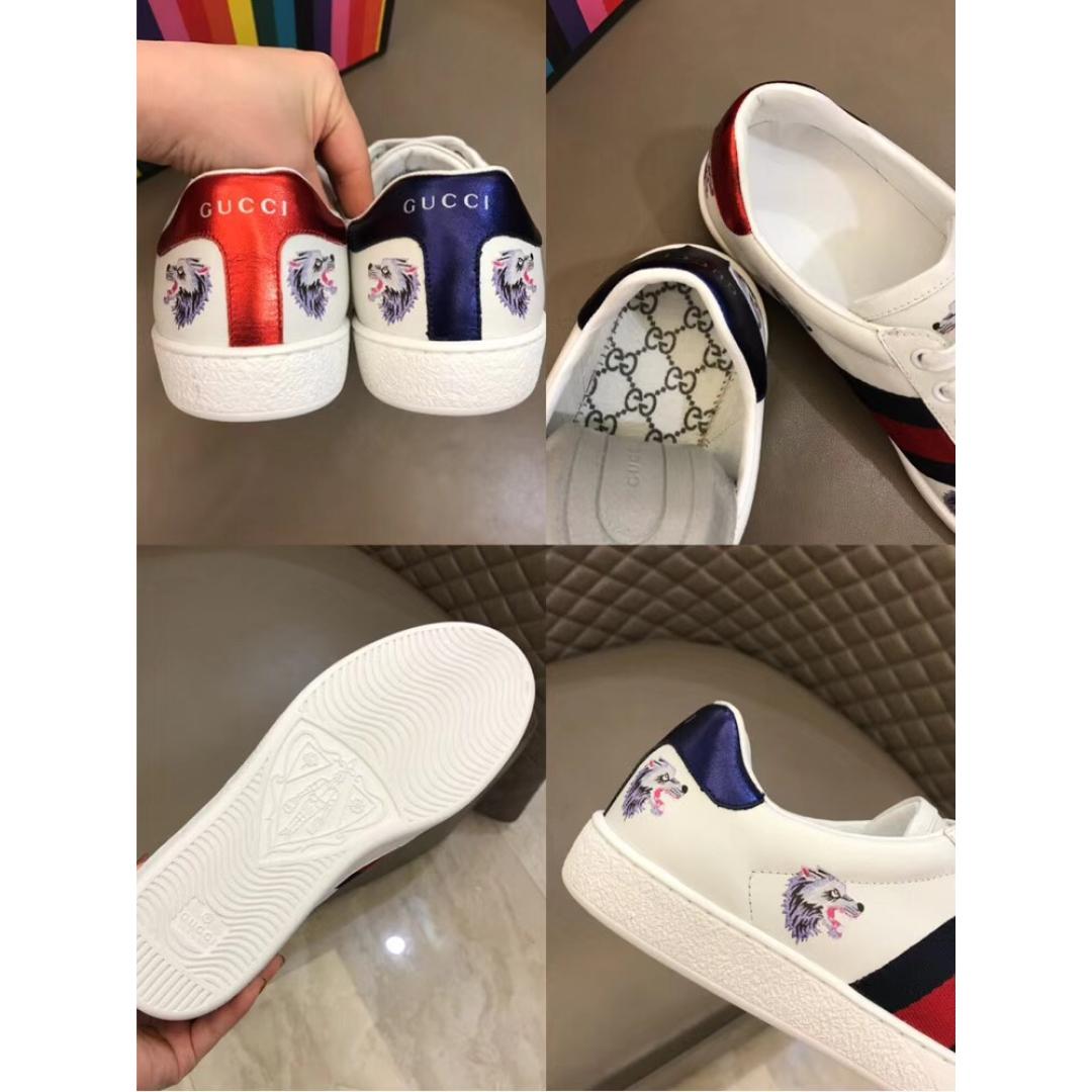 GUCCI ACE WOFT PRINT SNEAKER