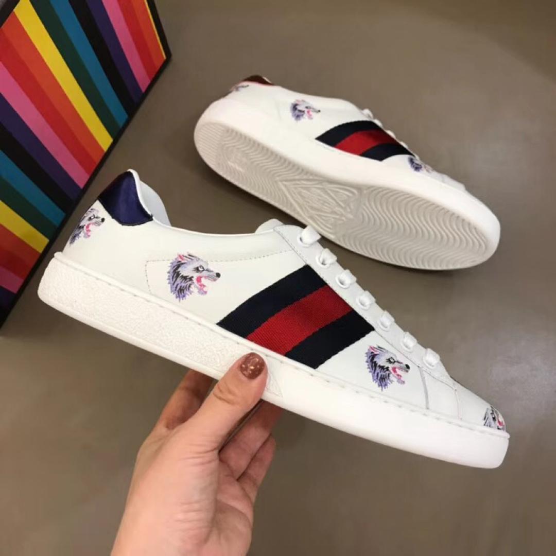 GUCCI ACE WOFT PRINT SNEAKER