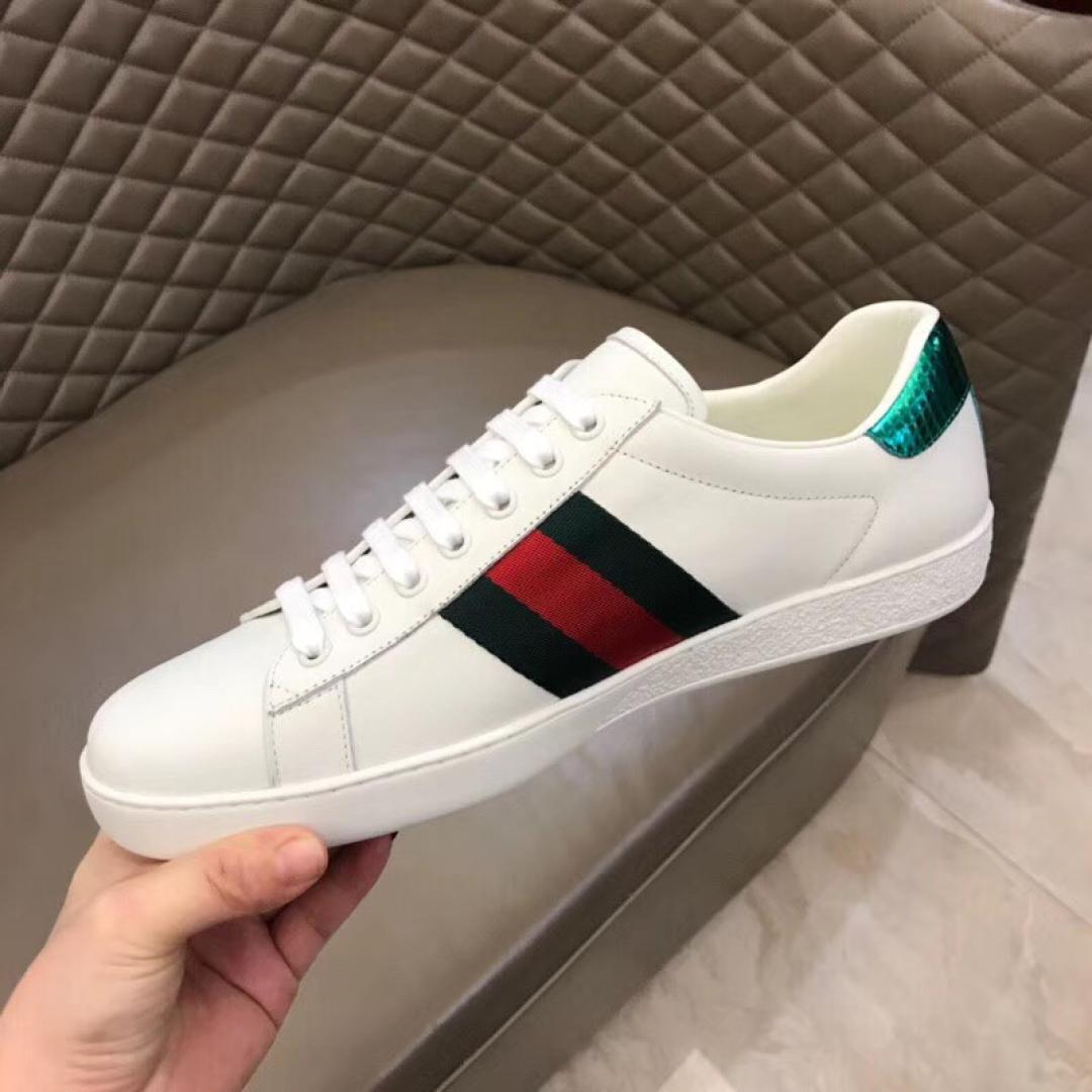 GUCCI ACE EMBROIDERED SNEAKER