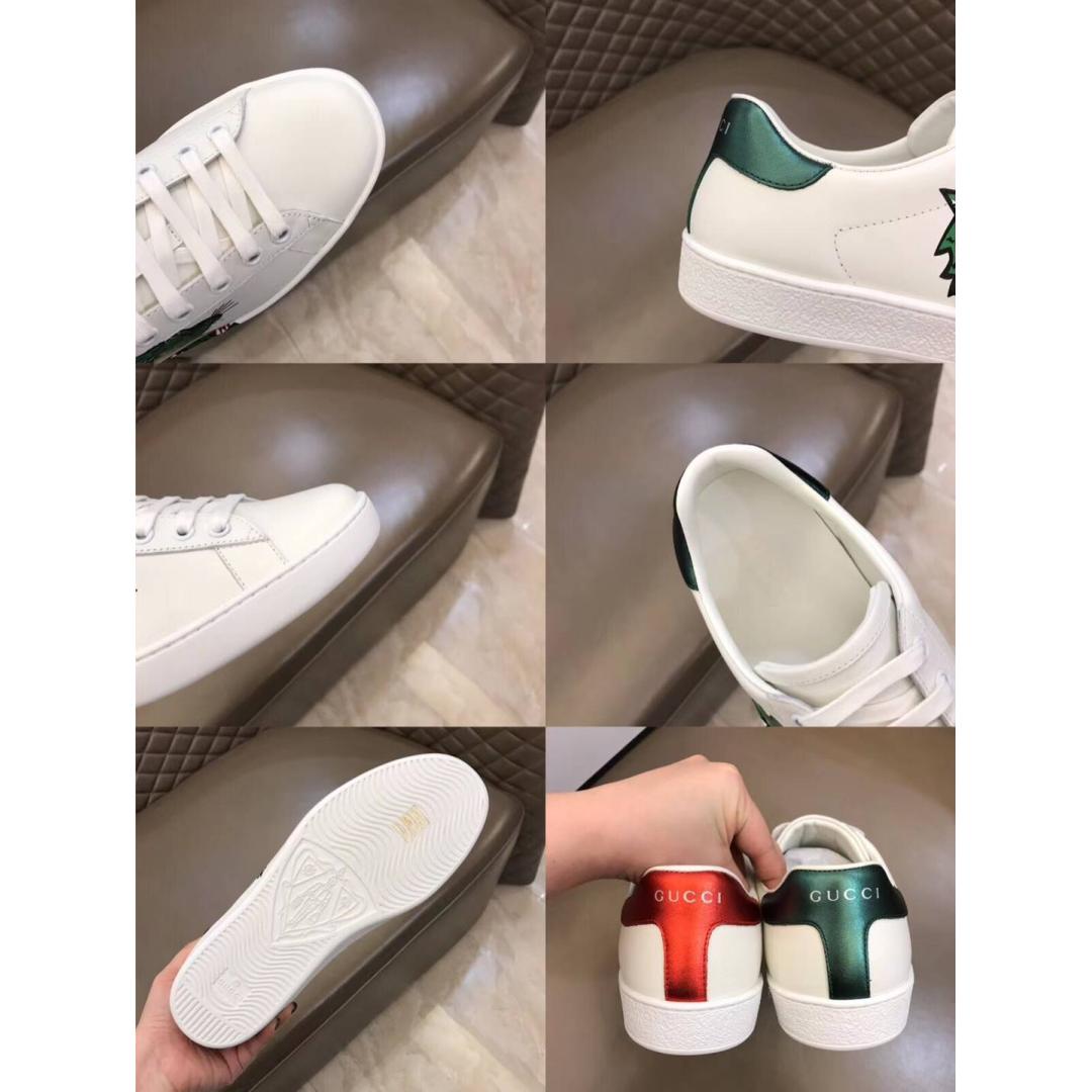 GUCCI ACE PANTHER SNEAKER WHITE