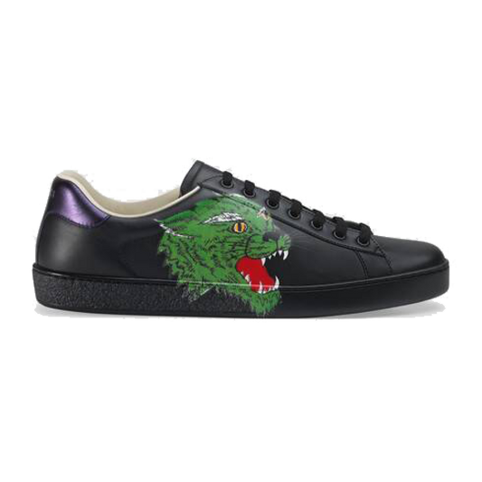 GUCCI ACE PANTHER SNEAKER BLACK