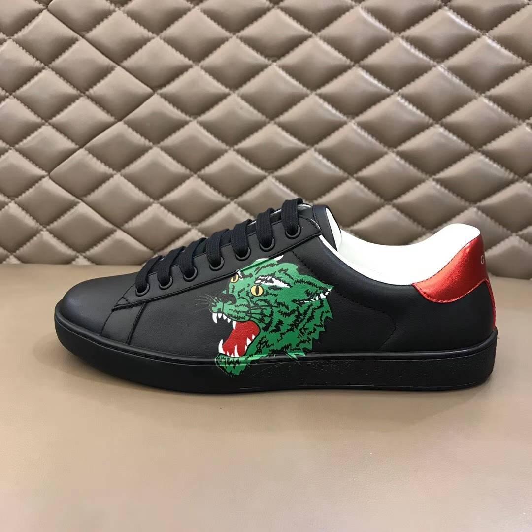 GUCCI ACE PANTHER SNEAKER BLACK