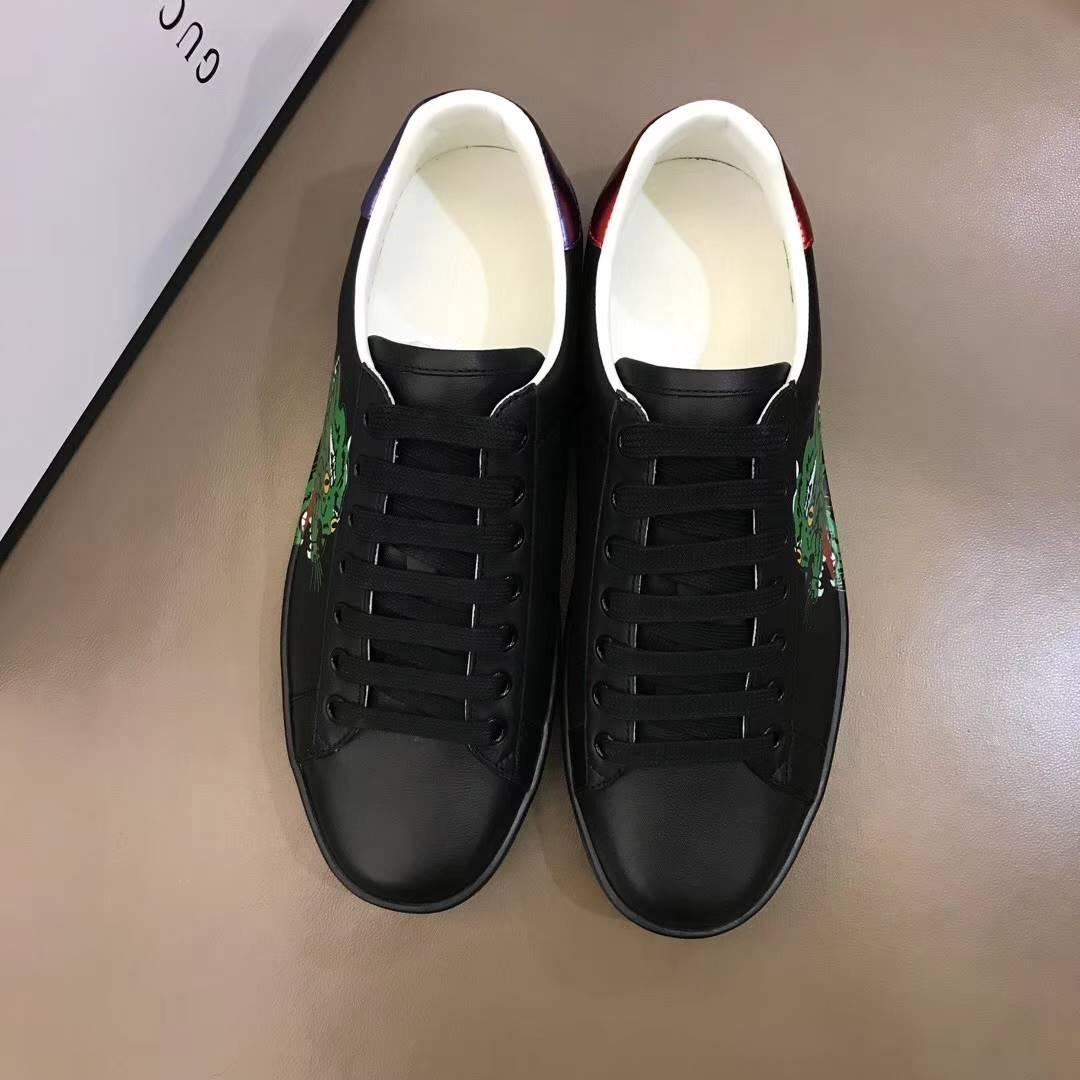 GUCCI ACE PANTHER SNEAKER BLACK