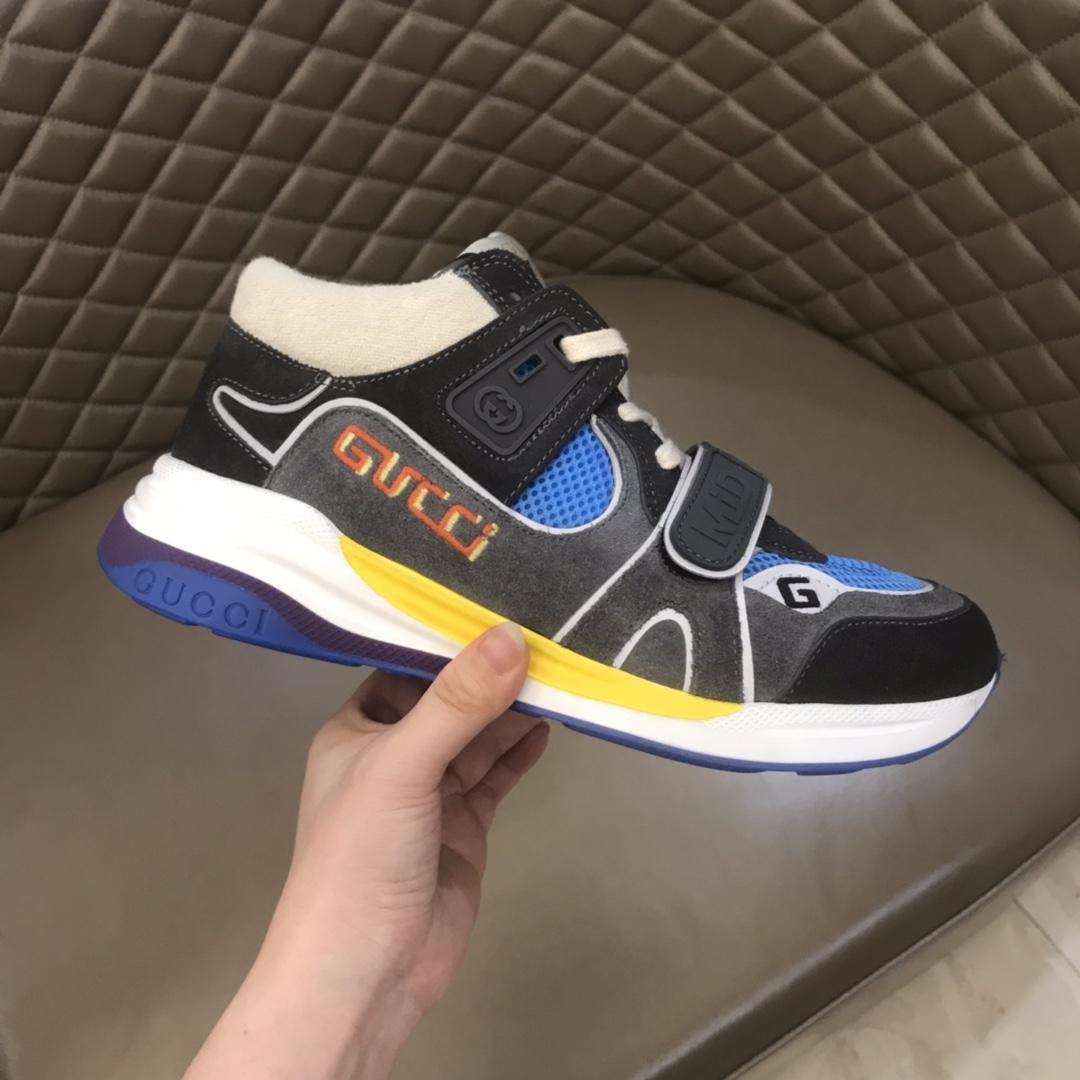 GUCCI ULTRAPACE SNEAKERS MID HIGH CUT
