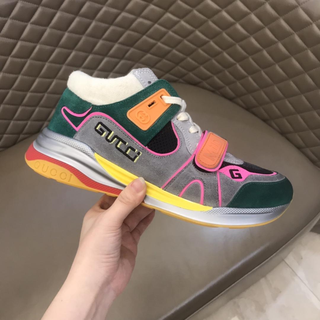 GUCCI ULTRAPACE SNEAKERS MID HIGH CUT