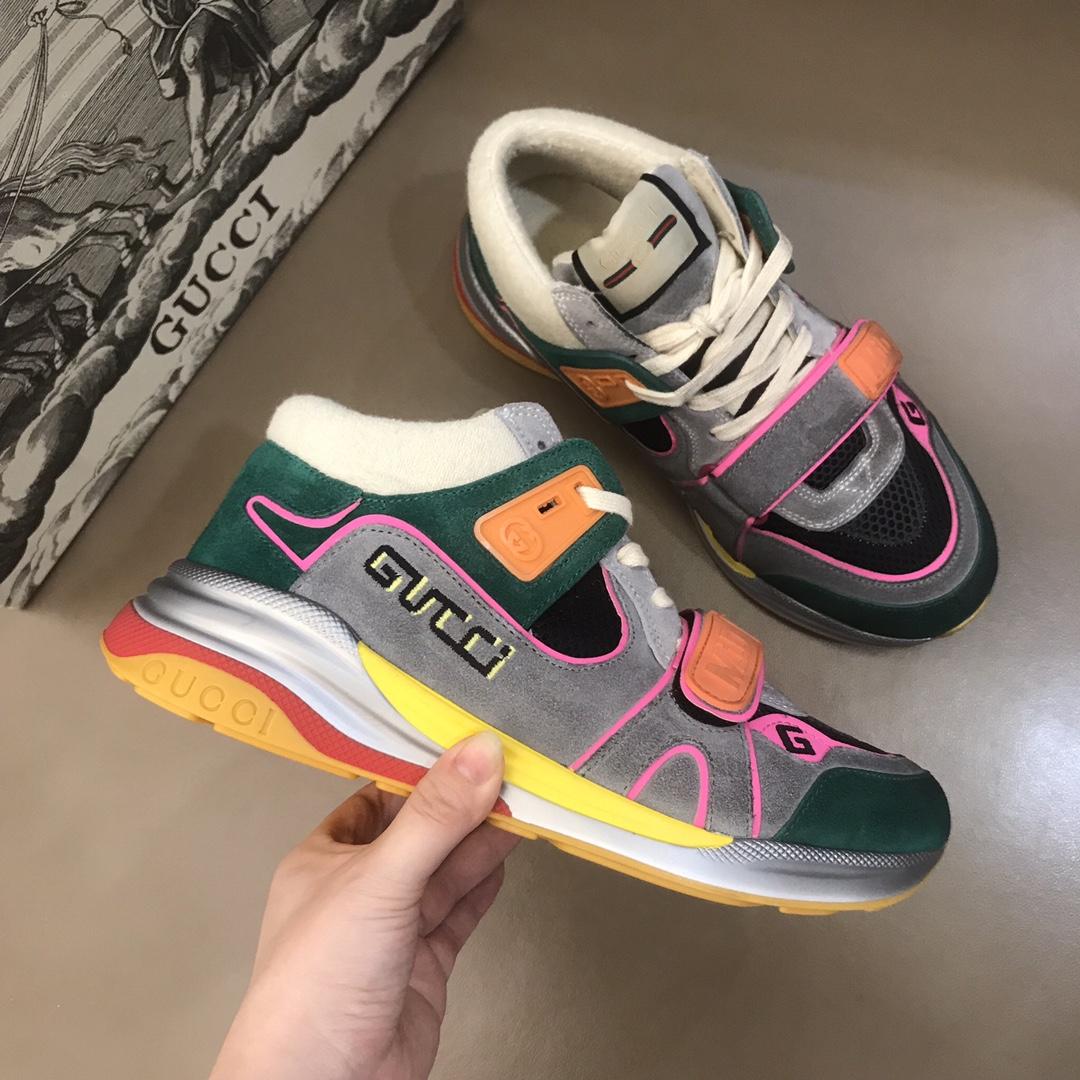 GUCCI ULTRAPACE SNEAKERS MID HIGH CUT