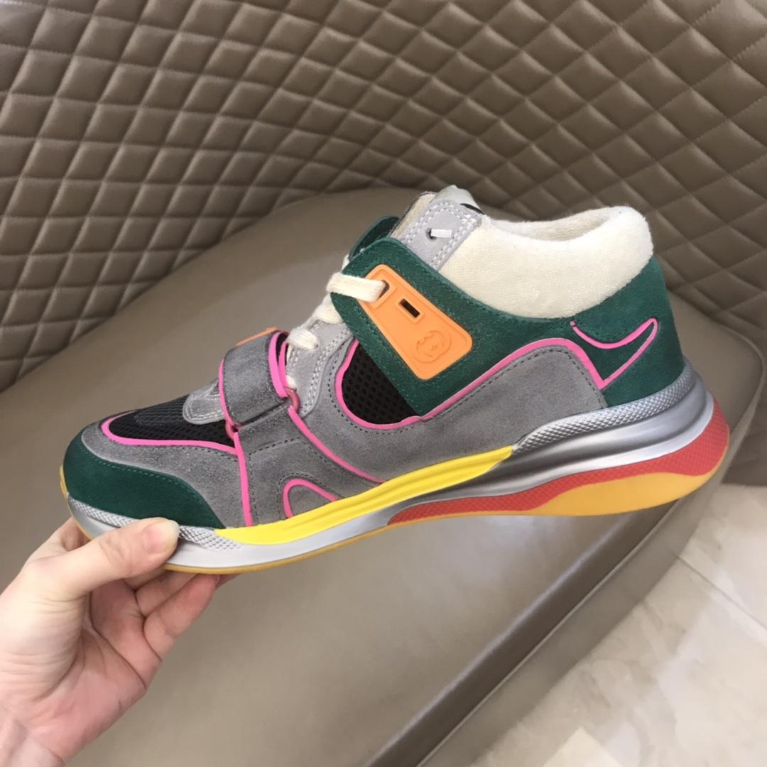 GUCCI ULTRAPACE SNEAKERS MID HIGH CUT