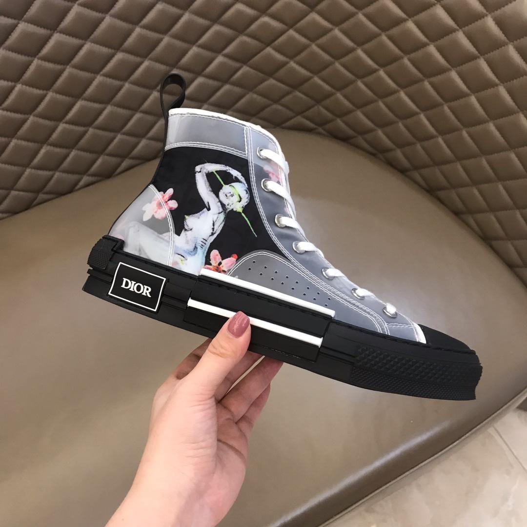 DIOR HIGH-TOP DIOR AND SORAYAMA SNEAKER