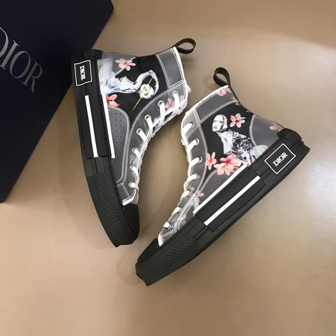 DIOR HIGH-TOP DIOR AND SORAYAMA SNEAKER