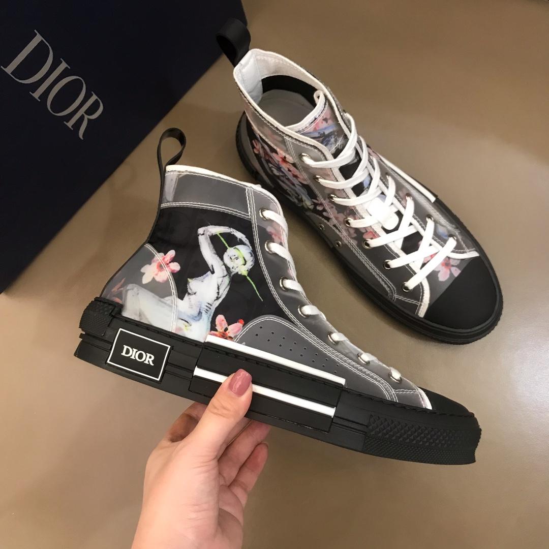 DIOR HIGH-TOP DIOR AND SORAYAMA SNEAKER