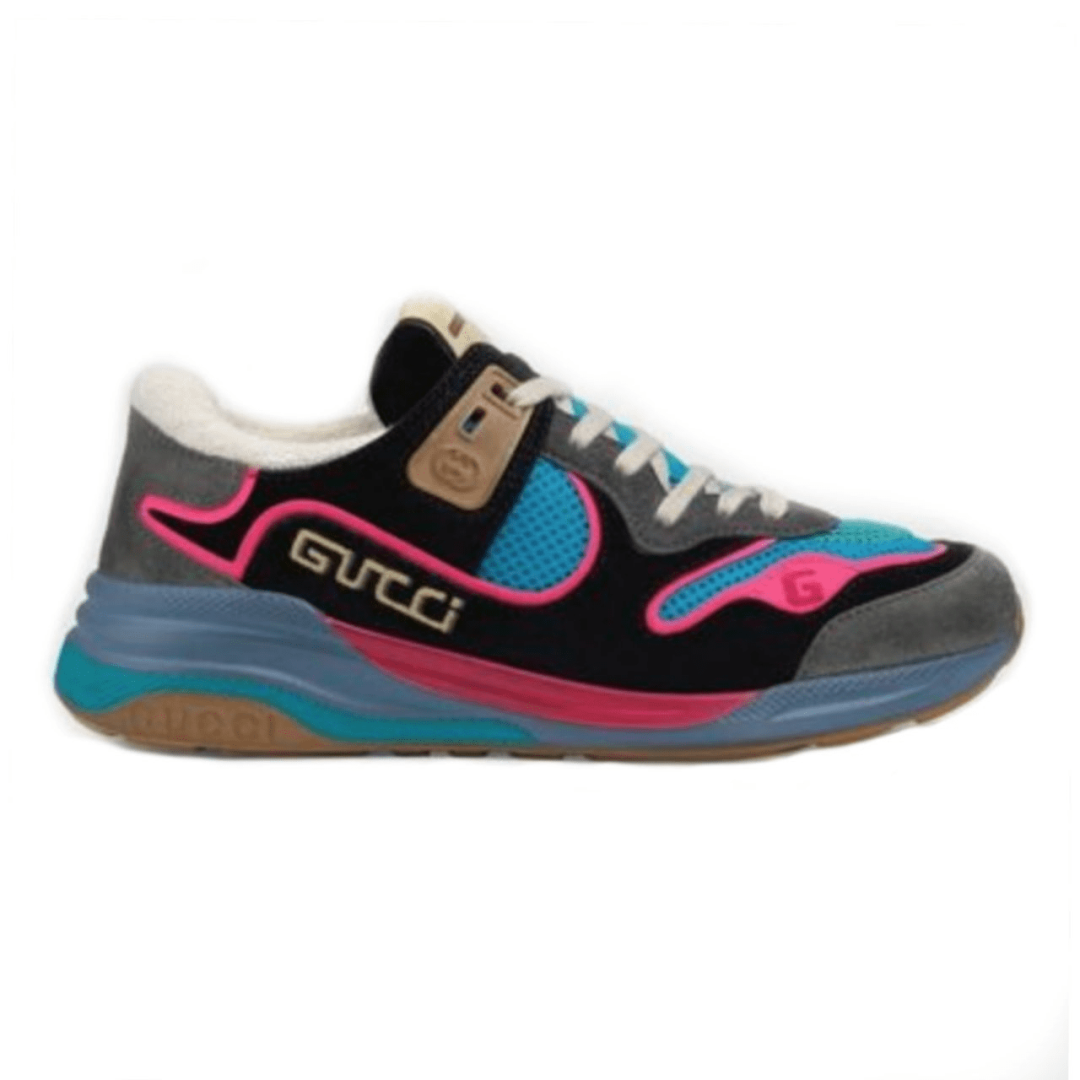 GUCCI ULTRAPACE LEATHER SNEAKERS