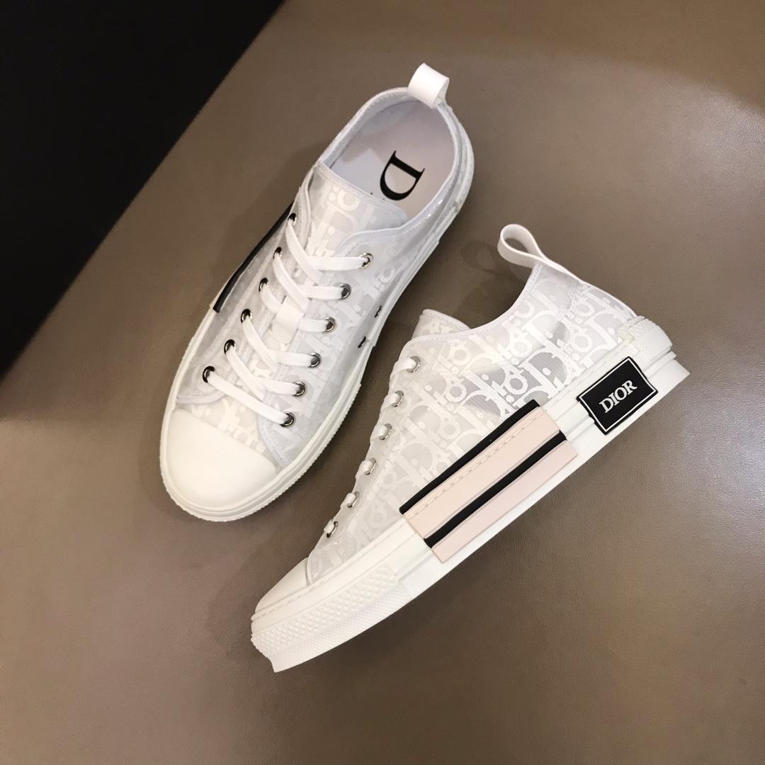 DIOR "B23" LOW-TOP DIOR OBLIQUE SNEAKER