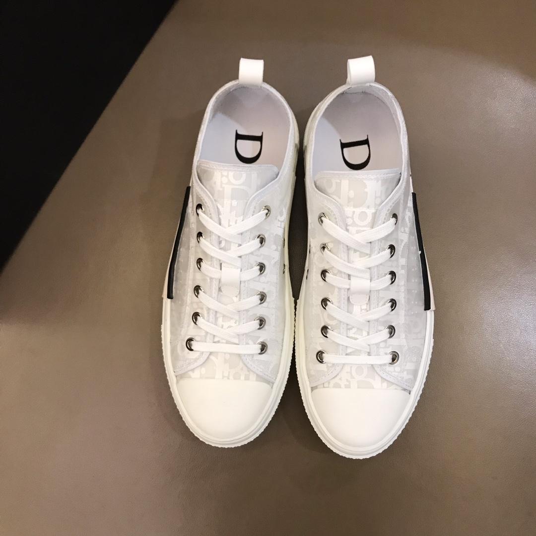 DIOR "B23" LOW-TOP DIOR OBLIQUE SNEAKER