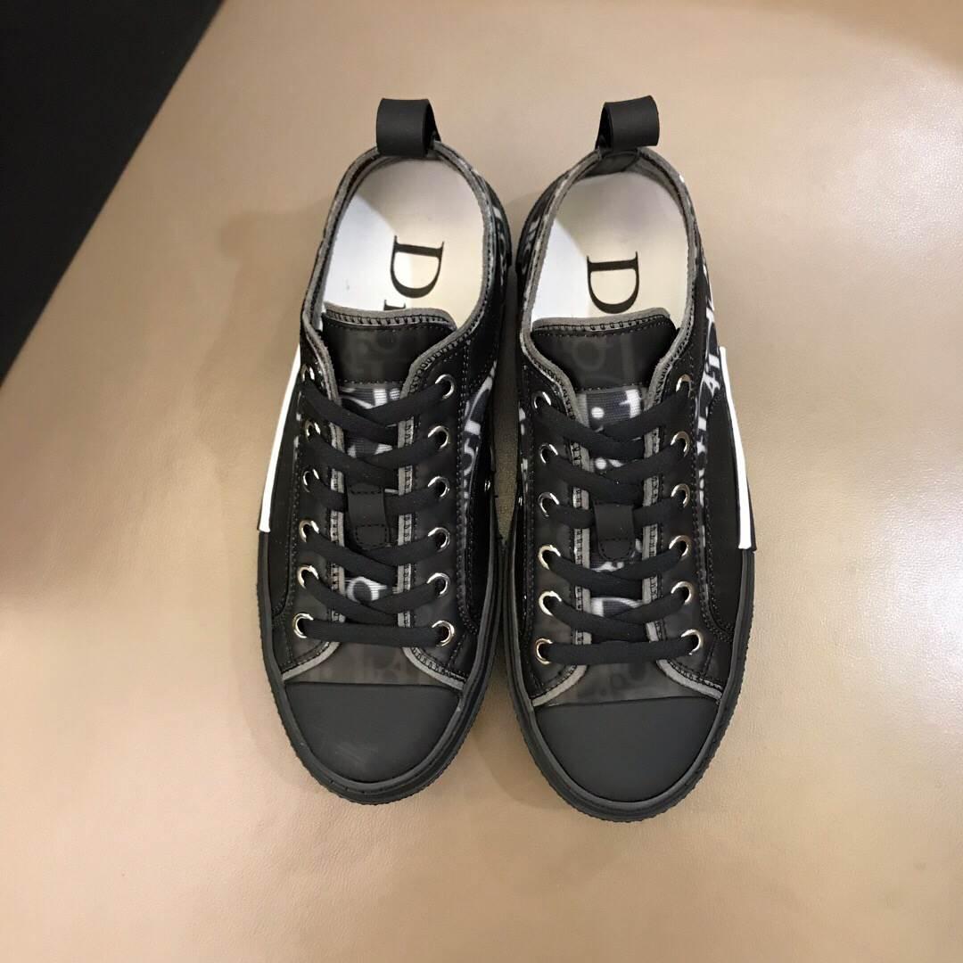 DIOR "B23" LOW-TOP DIOR OBLIQUE SNEAKER