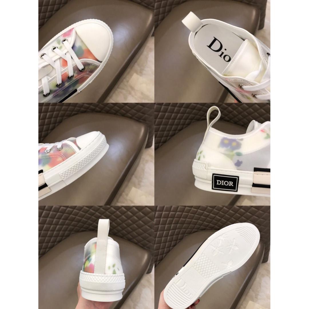DIOR FLOWERS TECHNICAL CANVAS
