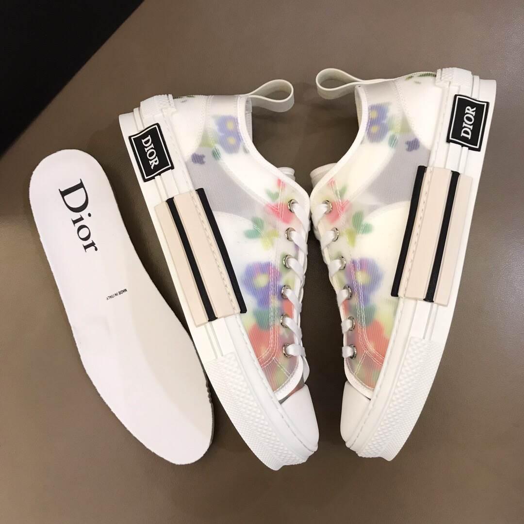 DIOR FLOWERS TECHNICAL CANVAS