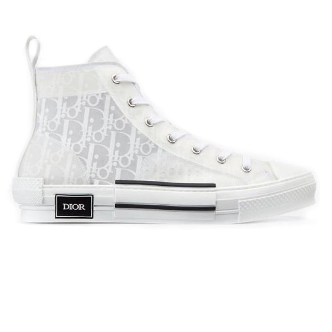 DIOR LIMITED EDITION "B23" HIGH-TOP DIOR OBLIQUE SNEAKER