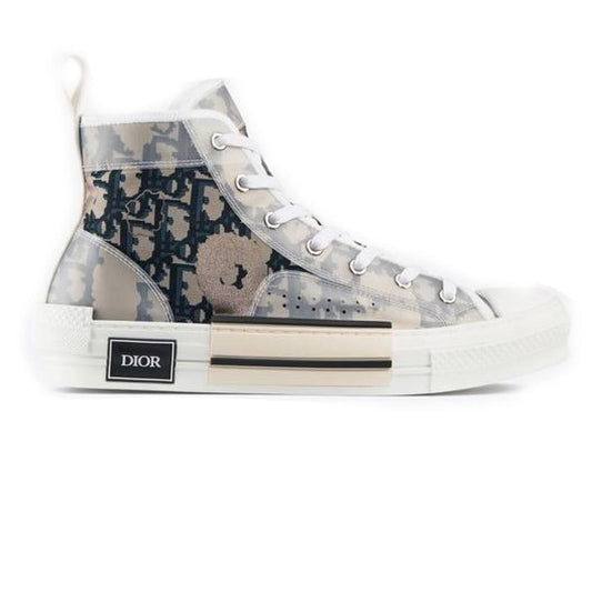 DIOR "B23" HIGH-TOP SAFARI DIOR OBLIQUE SNEAKER