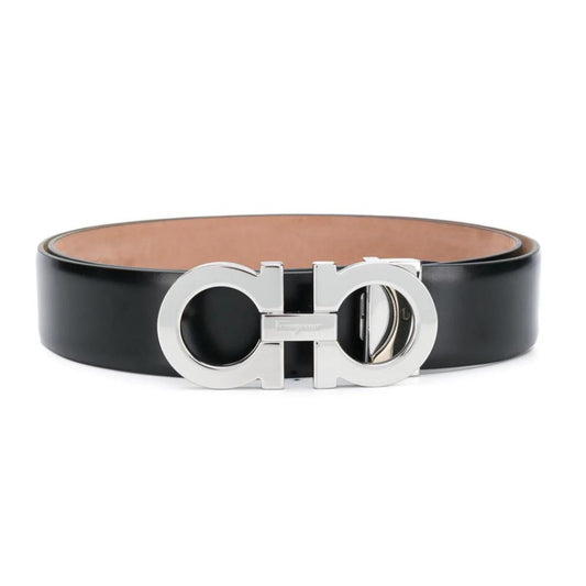 SALVATORE FERRAGAMO DOUBLE GANCIO BELT